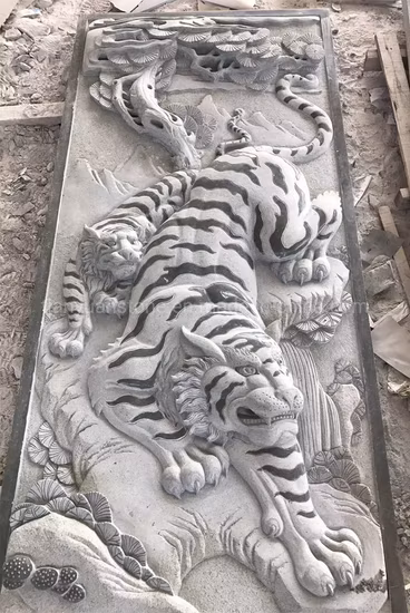 手彫り寺院屋外装飾天然緑花崗岩大理石石壁レリーフ彫刻装飾デザイン彫刻